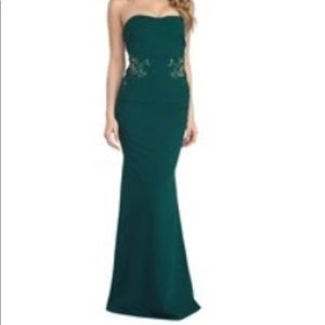 NEW Strapless Lace Formal Dress